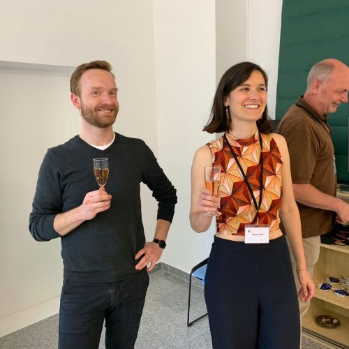 Space Opening 31st of May 2023, Anton and Maria, and Markus